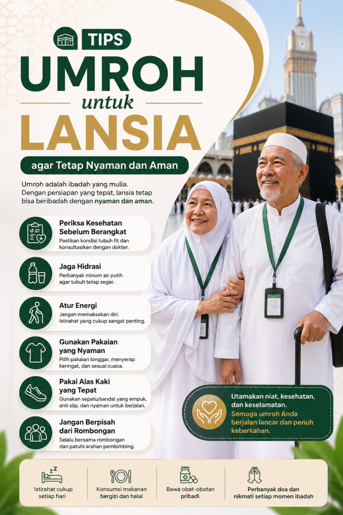 Tips Umroh untuk Lansia