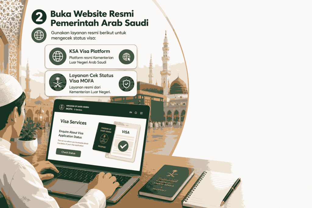 Website Resmi Pemerintah Arab Saudi