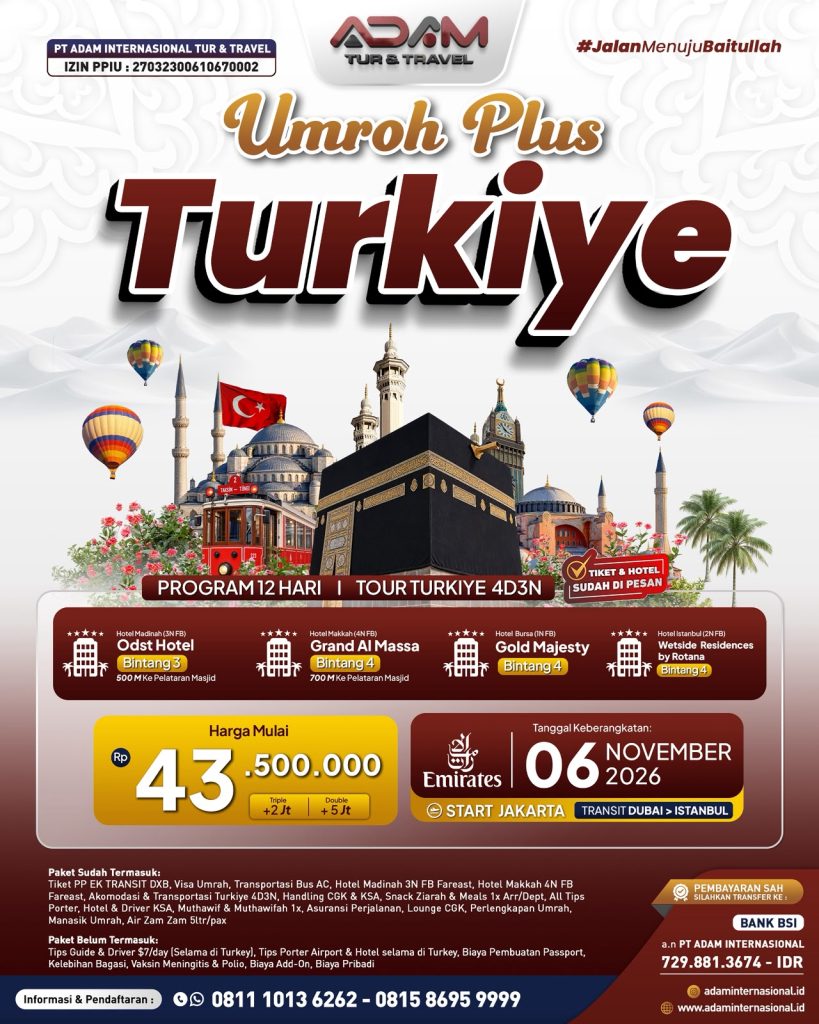 Umroh Plus Turki