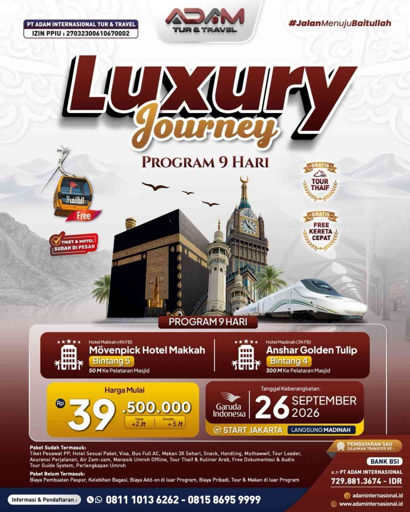 umroh 26 september 2026