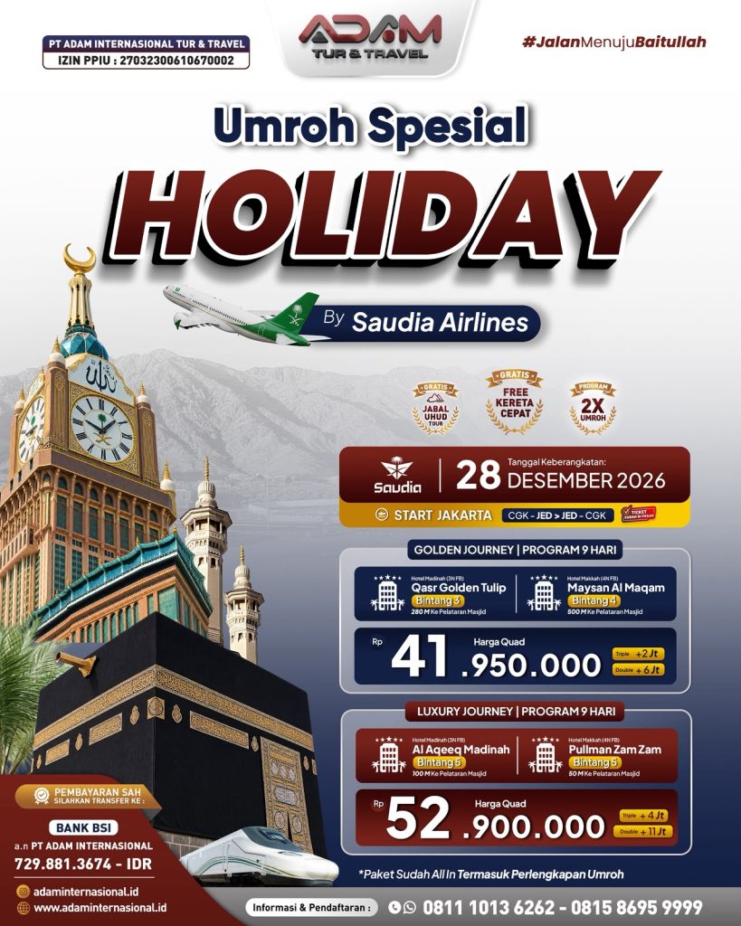 umroh 28 desember 2026