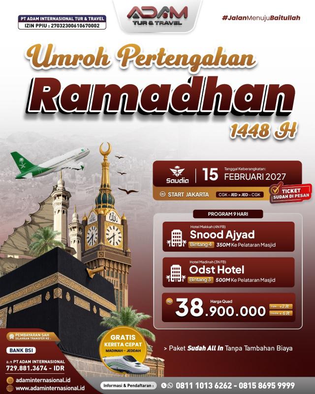 umroh pertengahan ramadhan